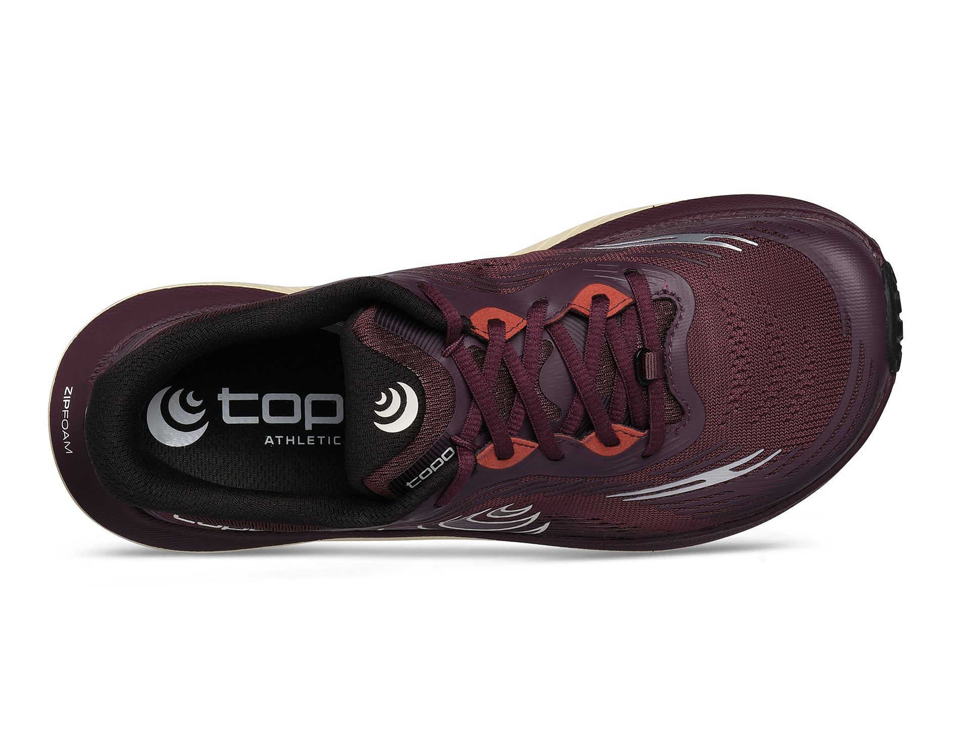 TO-000167 Maroon/Tan