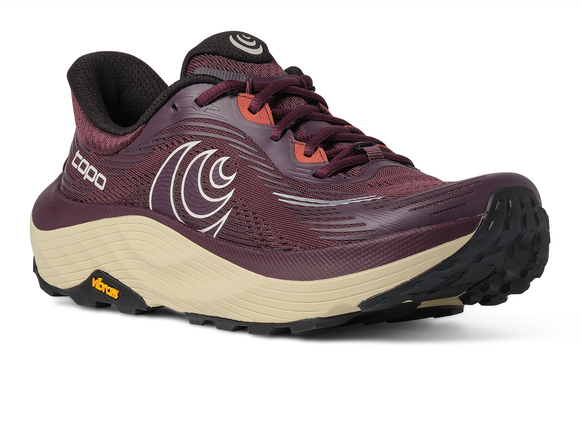 TO-000167 Maroon/Tan
